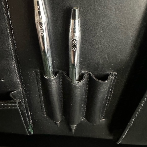 Leather briefcase
